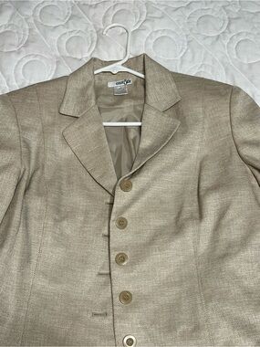 East 5th Neutral Beige Blazer